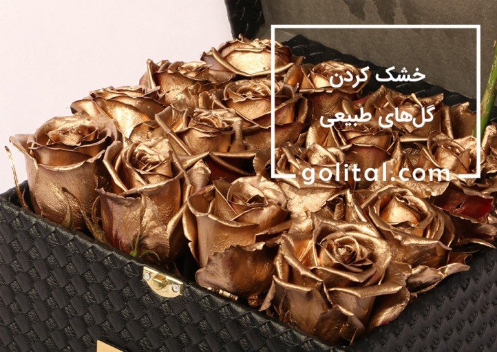 فروشگاه آنلاین گل و گیاه گلیتال | چگونه گل های سبدگل و دسته‌گل را خشک کنیم؟