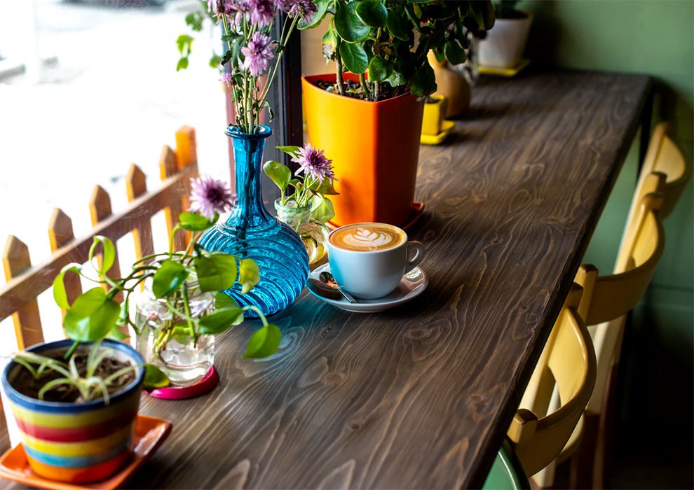 گلیتال - مناسبترین گل برای کافه