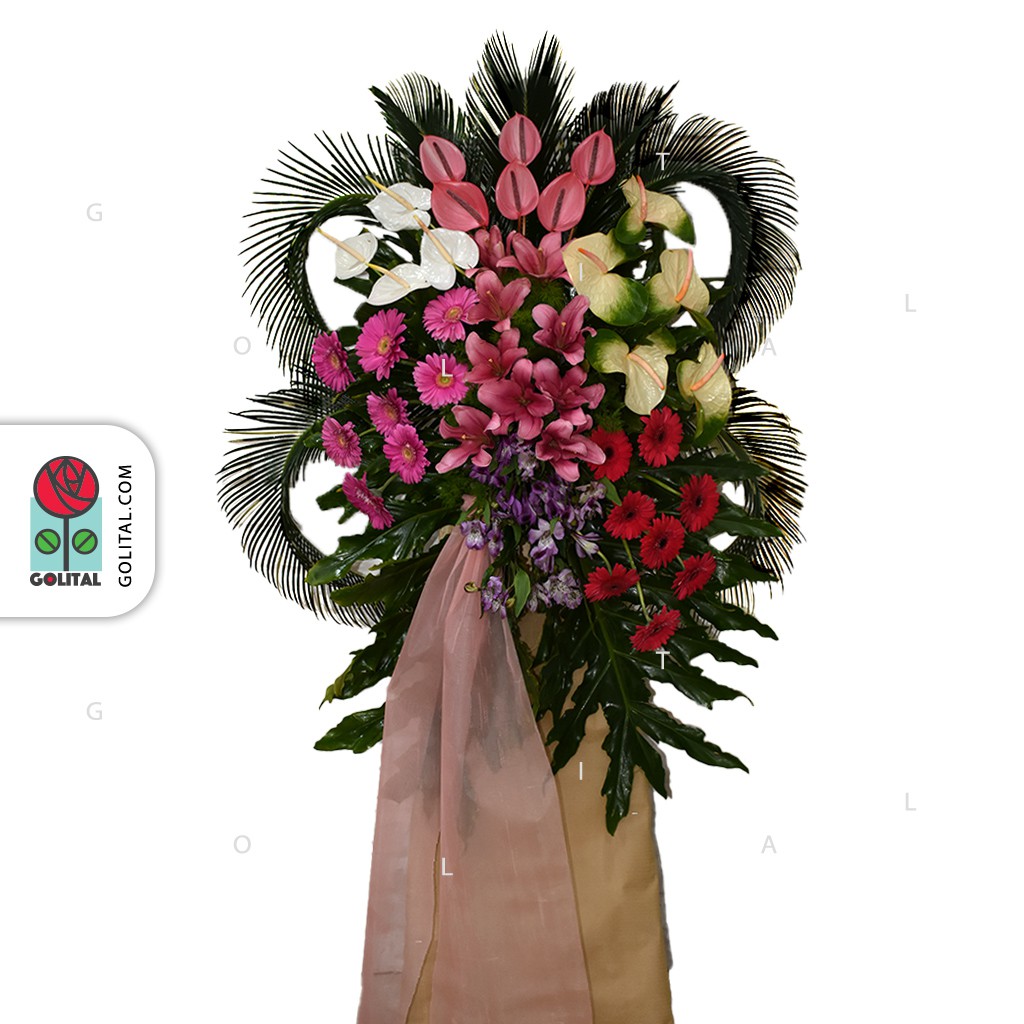 خرید گل تاج گل مونیکا